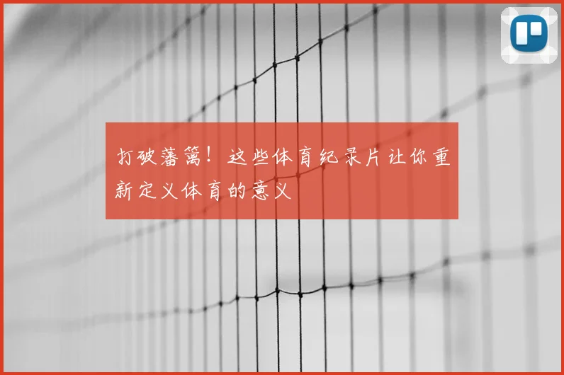 打破藩篱!这些体育纪录片让你重新定义体育的意义